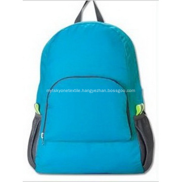 Promotional Polyester Backpacks W/ Your Logo - Blue